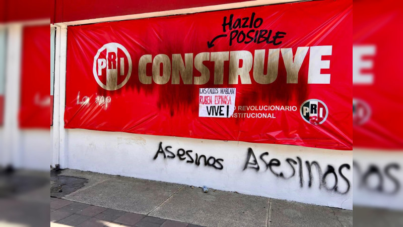PRI suspende actos de campaña en Veracruz tras ataque a su sede estatal