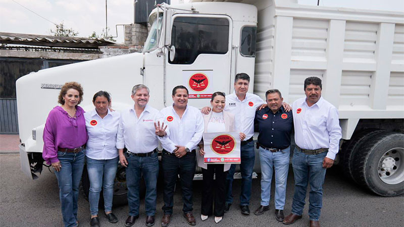 Rinde protesta comité municipal de Amealco de Bonfil de la CATEM 