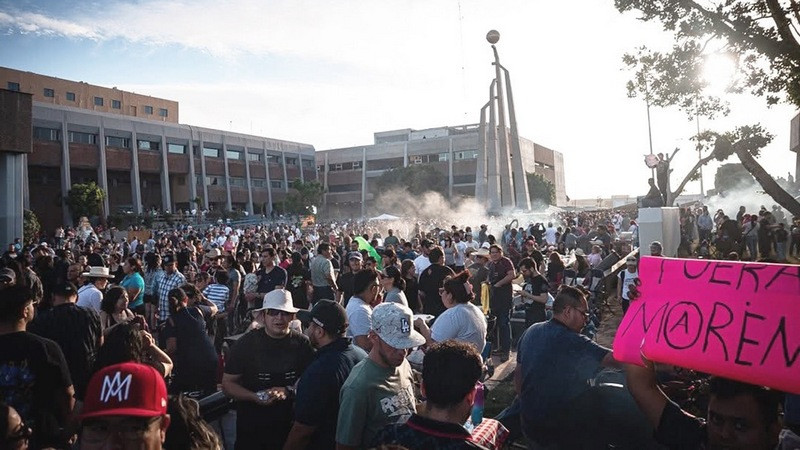 Se arma la carne asada en Baja California para exigir renuncia de la gobernadora Marina del Pilar