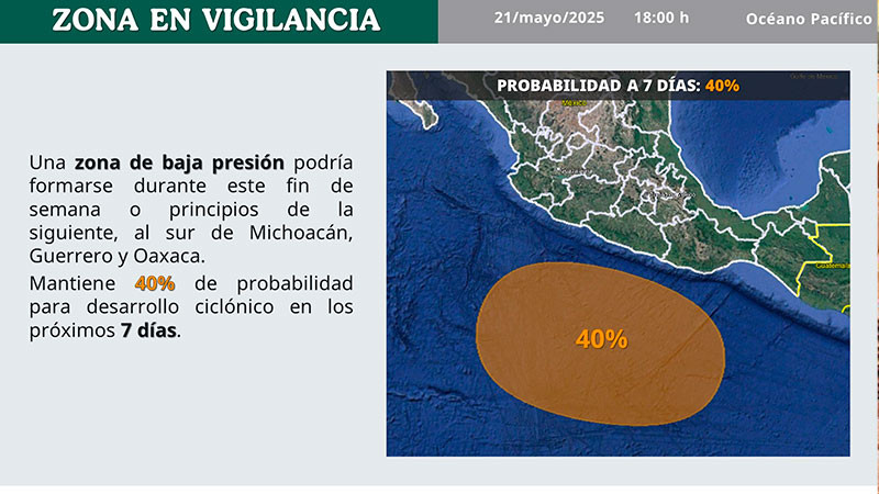 Ciclón Alvin, primer fenómeno de la temporada en el Pacífico; estos estados podrían ser afectados