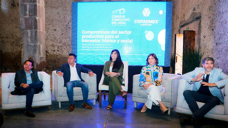 Urge construir soluciones sostenibles ante la crisis hídrica que enfrenta Querétaro: Beatriz Hernández 