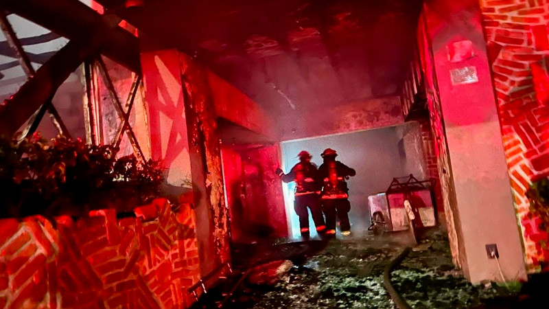 Llama Segob Querétaro a no especular sobre incendio en restaurante 