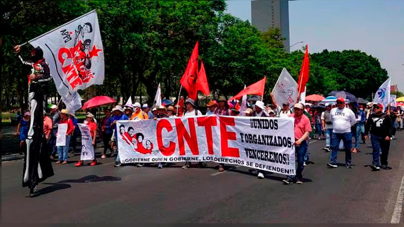 Propone SEGOB a CNTE retomar mesas de diálogo este miércoles 