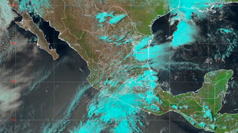 Se forma depresión tropical Uno-E en costas de Guerrero