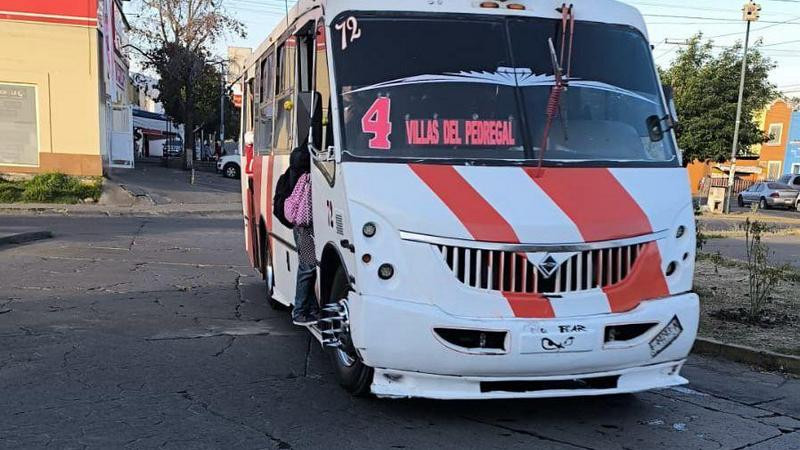 Transportistas urbanos no participarán en bloqueos; llaman a no afectar a la ciudadanía moreliana