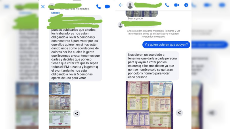 Ayuntamiento de Tuzantla reparte “acordeón” y exige a cada trabajador llevar 5 acarreados a elección judicial: Impulsan a silvanista operador del PRD Michoacán para juez, denuncian pobladores