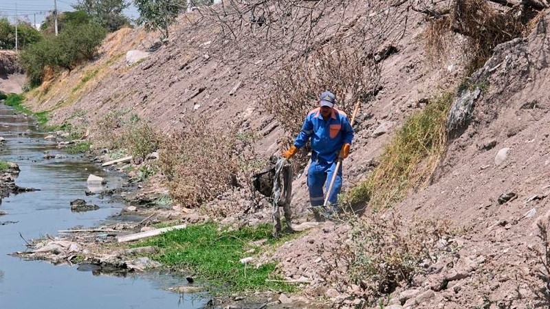 Gobierno de Querétaro capital ha recolectado más de 3 mil toneladas de residuos de ríos y drenes