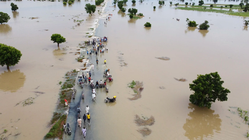 Inundaciones en Nigeria dejan al menos 88 muertos