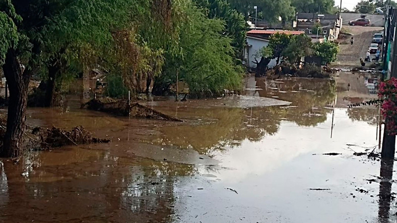 Lluvias intensas ocasionan daños severos en Tepetitlán, Hidalgo