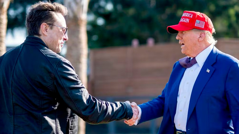 Contraataca Musk: Trump está 