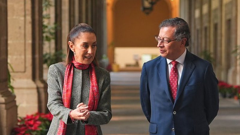 México se coordina con Colombia para frenar a grupos criminales en ambas naciones