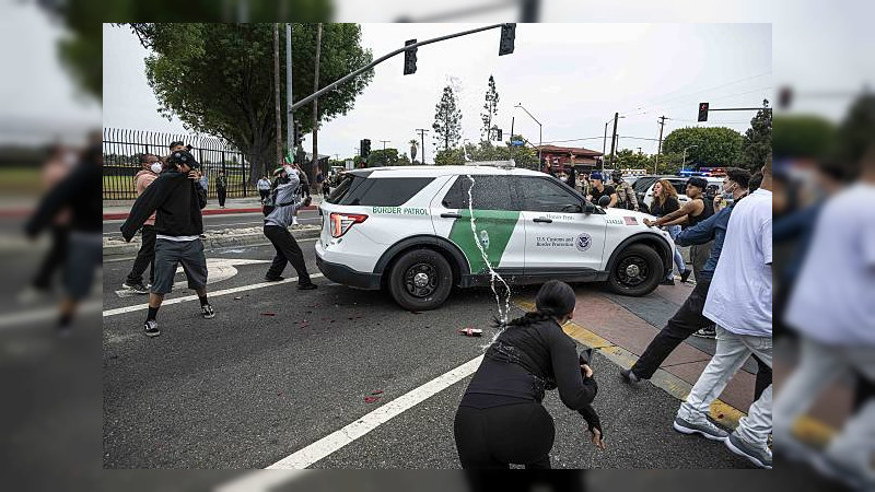 Detenciones y disturbios masivos en Los Ángeles: 11 mexicanos arrestados en redadas migratorias en EEUU