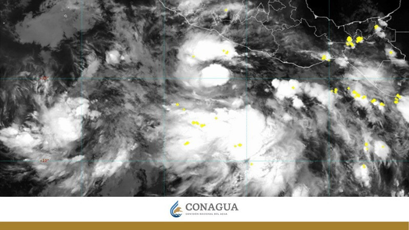 Aparece tormenta tropical Bárbara frente a las costas de Guerrero; se prevé que se convierta en huracán