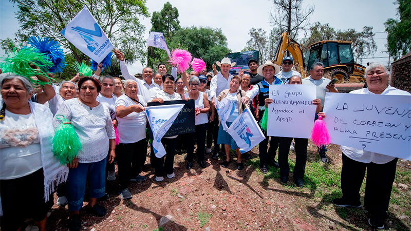 Arranca construcción de la Casa del Adulto Mayor en El Marqués, Querétaro