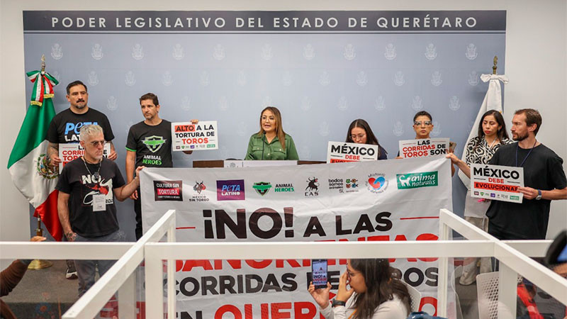 Presenta Claudia Díaz Gayou decreto para abrogar la Declaratoria de la Fiesta de Toros como Patrimonio Cultural Inmaterial del Estado de Querétaro