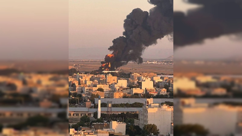 Responde Irán con nuevo lanzamiento de misiles, ante ataques de Israel a instalaciones clave este domingo