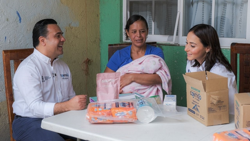 Inicia entrega del programa Contigo y tu bebé en Querétaro