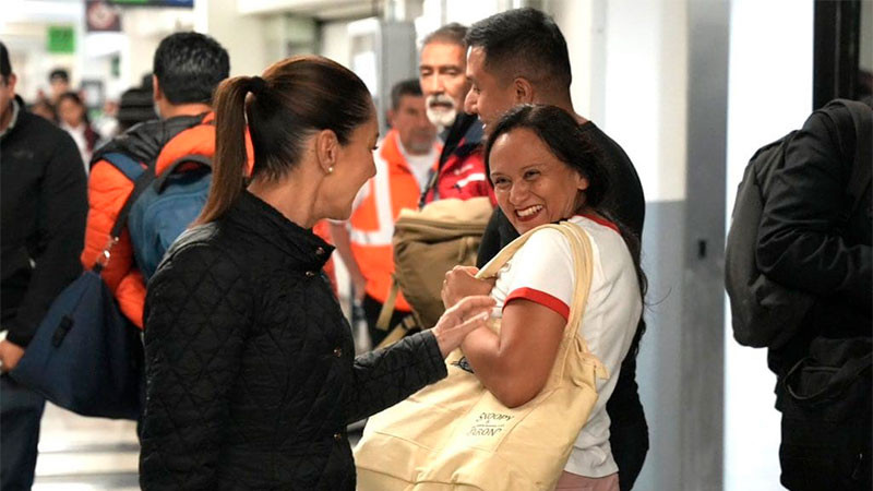 Llega Claudia Sheinbaum a Canadá para participar en la cumbre del G7