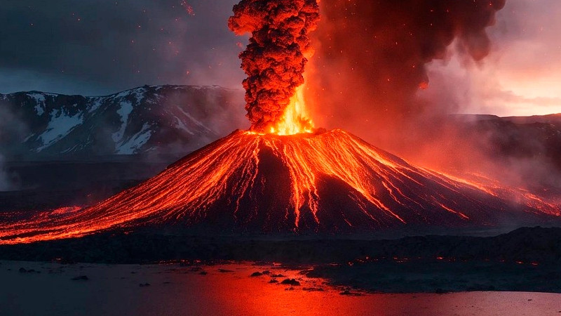 Activan alerta máxima en Indonesia por erupción volcánica