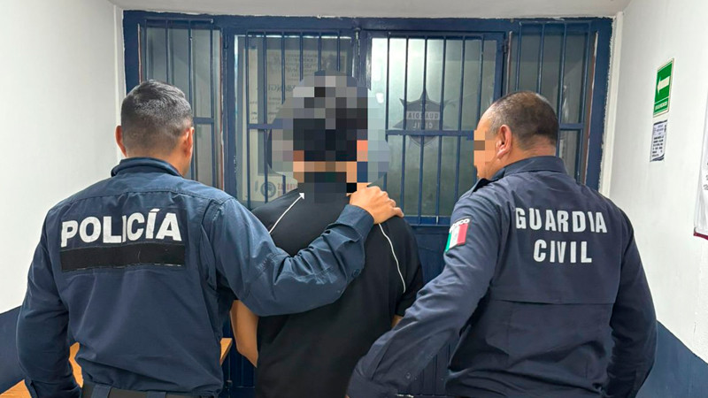 En Morelia, cae sujeto buscado por homicidio en EEUU