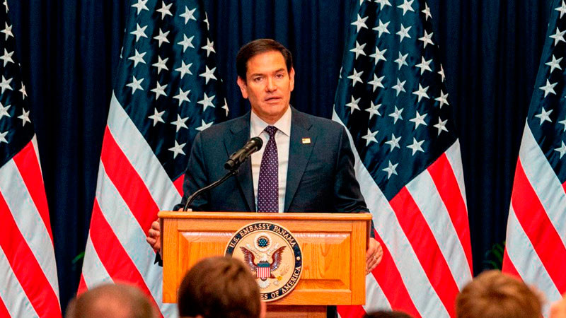 Advierte Marco Rubio a Irán: 