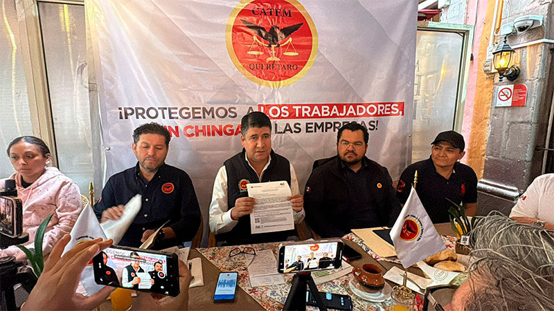 Denuncia CATEM falsificación de firmar por parte de CTC Bajío
