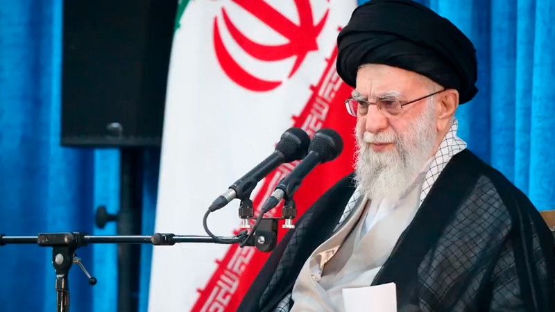 Líder supremo de Irán reaparece y afirma que su país dio una 