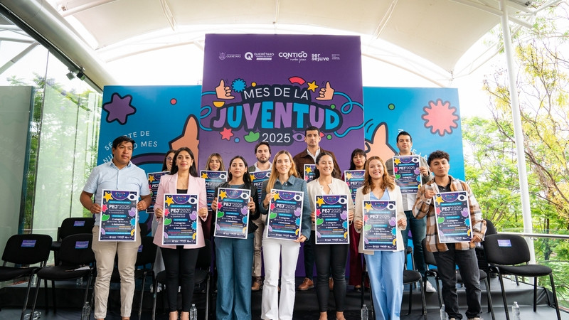 Presentan convocatoria para el Premio Estatal de la Juventud 2025 en Querétaro