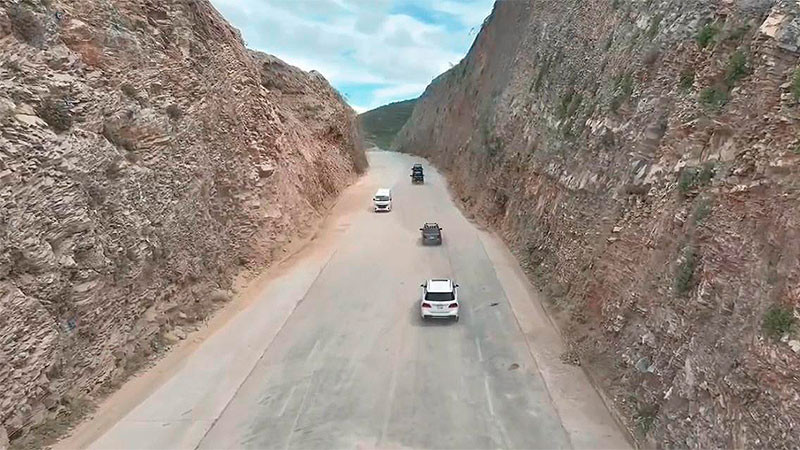 Abren vialidad en ambos carriles de la Carretera 100 en el tramo El Colorado-Higuerillas