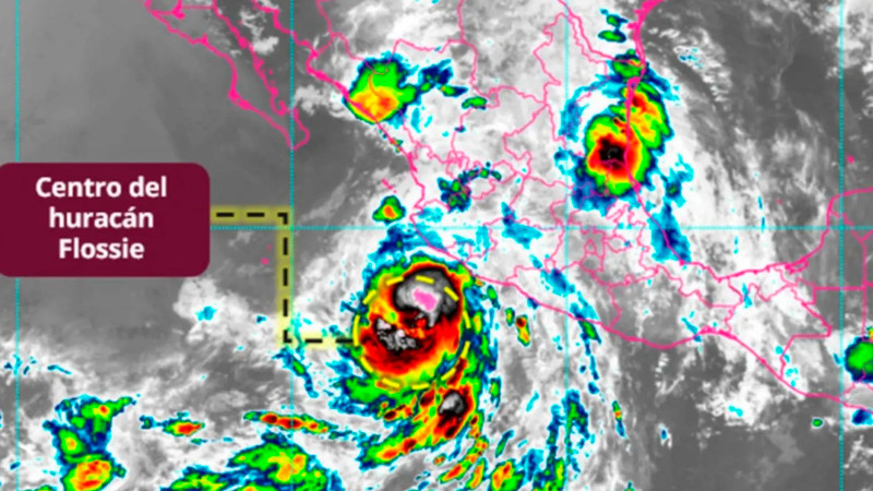 Huracán 'Flossie' se intensificará; estos son los estados que afectará
