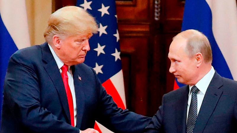 Trump pide a Putin cese al fuego en Ucrania; Rusia responde con negativa