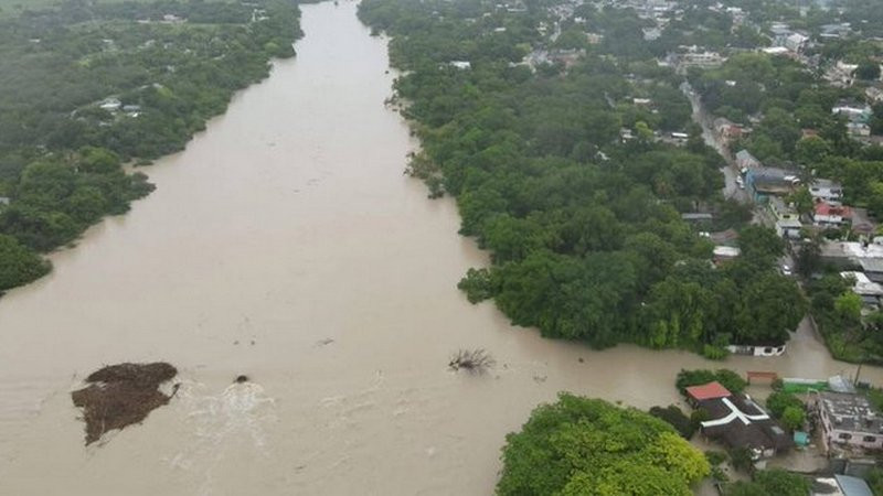Lluvias en Tamaulipas provocan afectaciones en viviendas, caminos y puentes