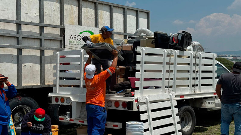Con la recolección de electrodomésticos y electrónicos, se evita que el dióxido de carbono llegue a la atmósfera: Andrea Cota