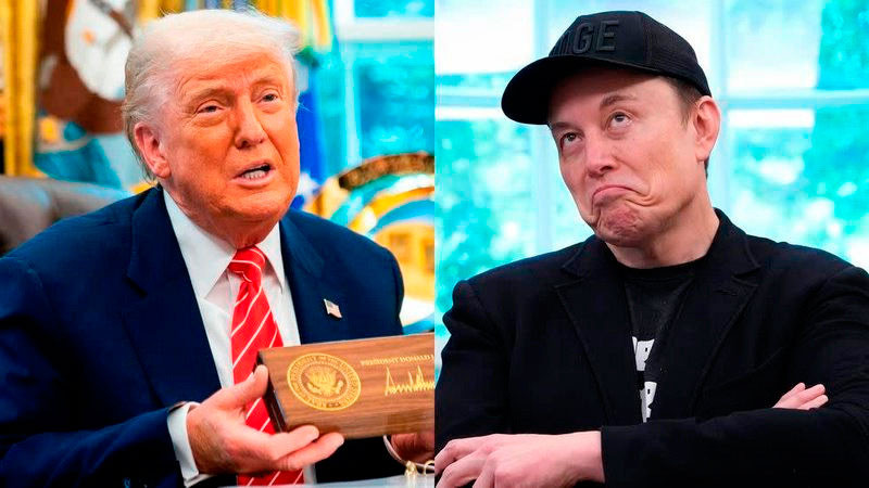 Tras lanzar Elon Musk su partido político, Trump lo califica de 