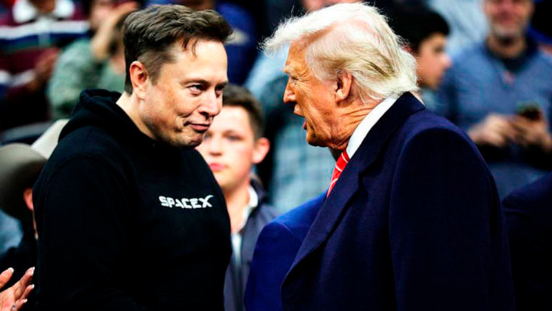 Trump vuelve a la carga contra Musk; lo llama 