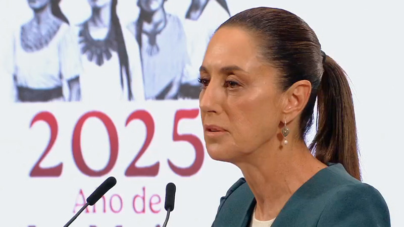 Sheinbaum tacha de misógino a Salinas Pliego por cometarios contra Sabina Berman, Denise Dresser y Vanesa Romero