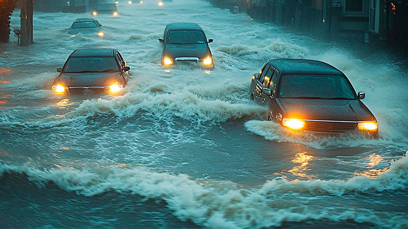Van 3 personas fallecidas por inundaciones en Nueva Jersey