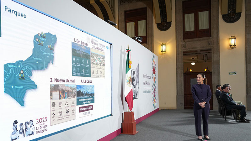 Destaca Sheinbaum que obras estratégicas del Gobierno de México son rentables y contribuyen al desarrollo nacional 