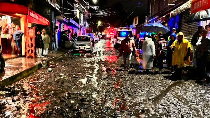 Lluvias en la alcaldía Magdalena Contreras dejan afectaciones a 87 inmuebles