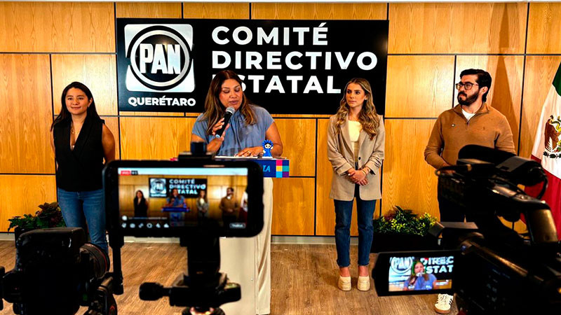 Partido Acción Nacional no permitirá que la demagogia, los insultos y la politiquería formen parte del debate: afirmó Iris Alafita Zapor