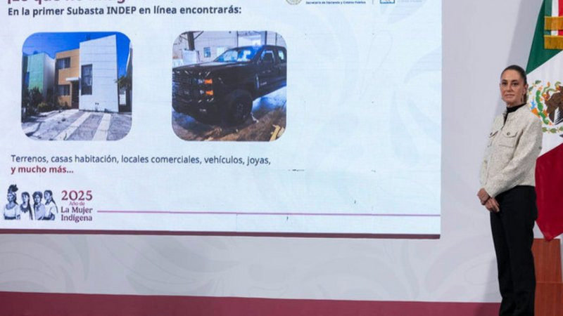 Regresan subastas de bienes recuperados de la corrupción: Gobierno de México