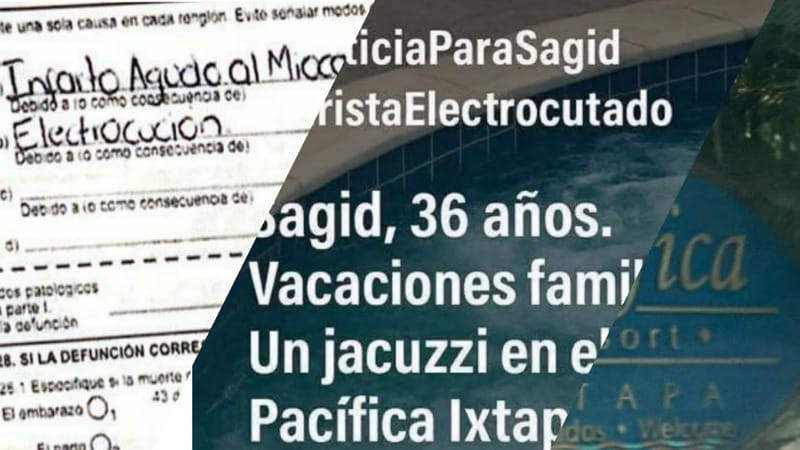 Familiares y usuarios de redes sociales exigen justicia para Sagid, moreliano que perdió la vida en jacuzzi de Hotel Pacífica Ixtapa