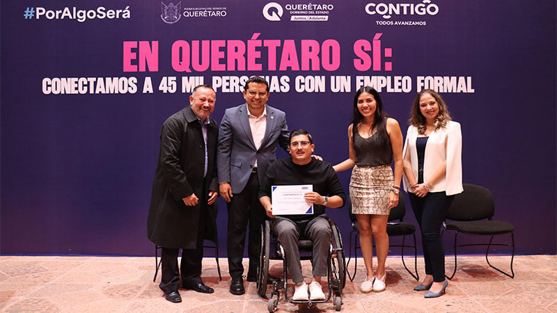 Clausura Liliana San Martín curso sobre Accesibilidad Laboral en Querétaro 