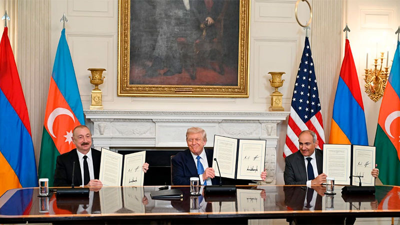 Se firmó el acuerdo de paz entre Armenia y Azerbaiyán, con el que se le puso fin a décadas de conflicto 