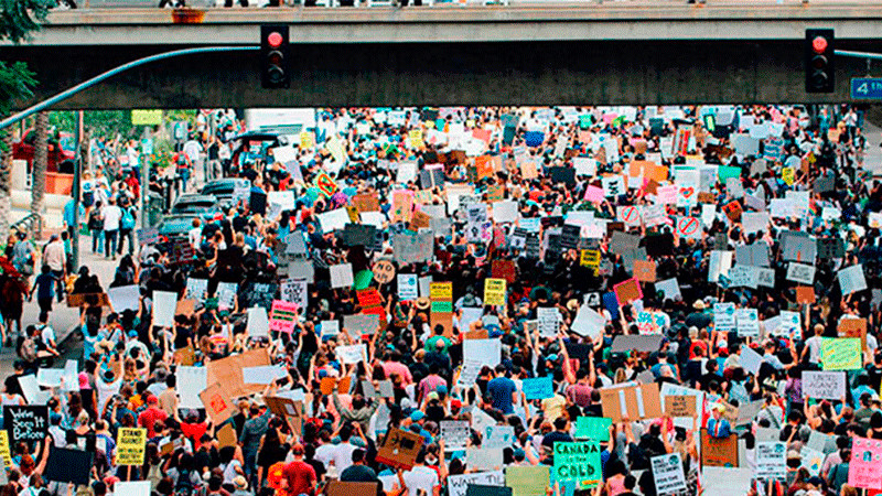 Protesta masiva en Israel por plan militar contra la Ciudad de Gaza