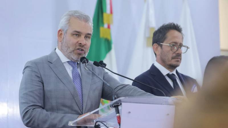 Entregado a la FGE, elemento de la Policía Auxiliar por maltrato animal: Bedolla