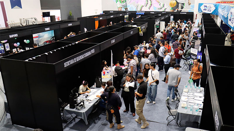 Más de mil opciones laborales para Jóvenes en Feria de Empleo Querétaro