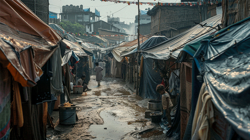 Más de 50 mil personas atrapadas sin agua ni comida en barrios de Gaza