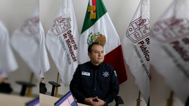 Israel Vega Rodríguez es nombrado nuevo Subsecretario de Investigación Especializada de la SSP en Michoacán