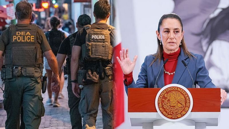 Claudia Sheinbaum desmiente acuerdo de México con la DEA tras anuncio de Proyecto Portero